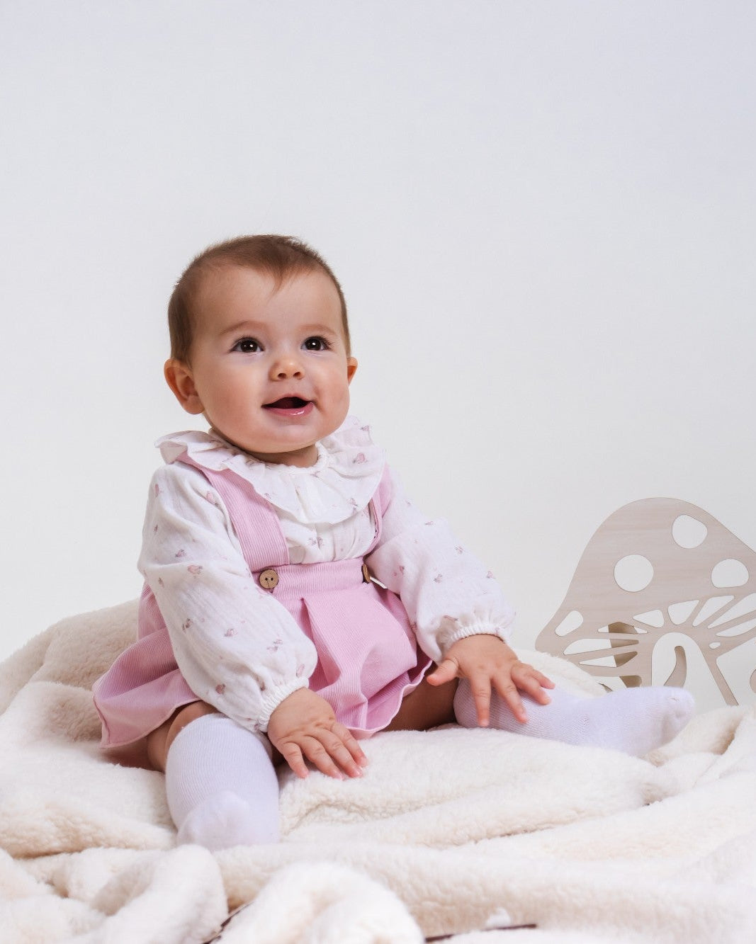 Odette Dungaree skirt set
