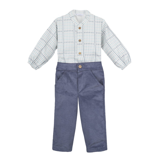 Genil Corduroy Pant and Shirt set