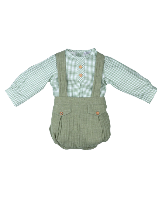 Dewdrop Suspender Set